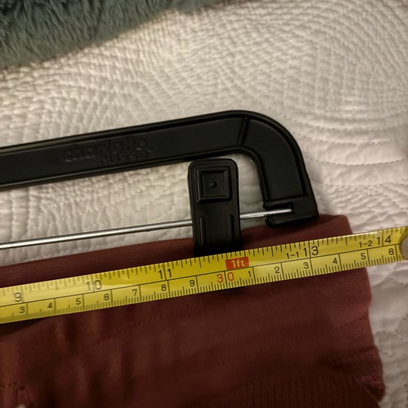 NWOT Burgundy Lounge Pants with Drawstring - Picture 4 of 4